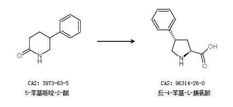 反-4-苯基-L-脯氨酸的合成路線有哪些?_360問答